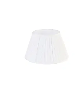 Tienidlo na lampu Tienidlo na lampy Plisse biele 35/20 cm