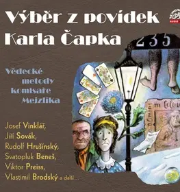 Audioknihy Supraphon Výběr z povídek Karla Čapka - audiokniha na CD