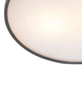 Stropne svietidla Stropná lampa šedá 30 cm so zlatým vnútrom - Bubon