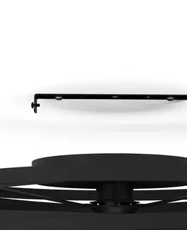 Stropné svietidlá EGLO Stropné svietidlo Cremella kruhový dizajn, čierna