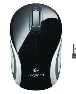 Myši Kancelárska myš Logitech Wireless Mini Mouse M187, black 910-002731