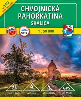 Turistika, skaly Chvojnická pahorkatina - Skalica - TM 149, 1: 50 000 - Kolektív autorov