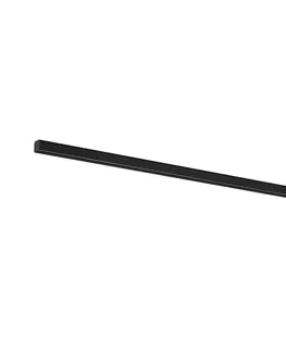 Svietidlá  Lištový systém 3-fázový TRACK 1,5 m čierna 