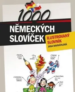 Učebnice a príručky 1000 německých slovíček - Jana Navrátilová