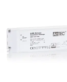 Napájacie zdroje s konštantným napätím AcTEC AcTEC Q8H LED budič CV 12 V, 75 W