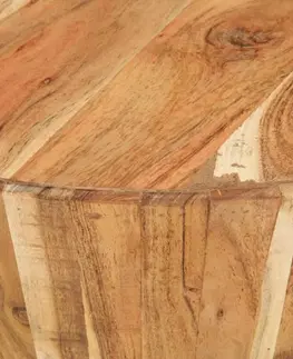 Konferenčné stolíky Konferenčný stolík masívne drevo Dekorhome Recyklované drevo
