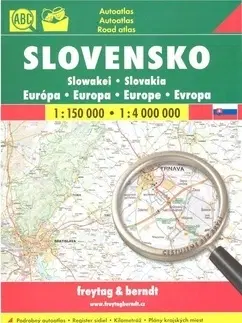 Do auta Slovensko autoatlas 1:150 000