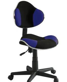 Kancelárske stoličky SK G2 kancelárske kreslo, modro-čierne