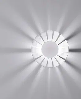Stropné svietidlá Marchetti Biele dizajnové stropné LED svietidlo Loto 27 cm