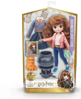 Hračky bábiky SPIN MASTER - Harry Potter Módna Bábika Hermiony S Doplnkami 20Cm