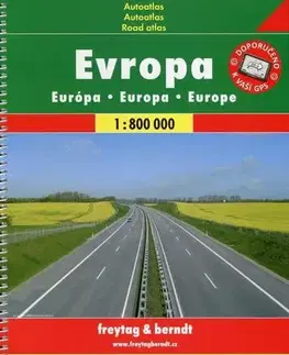Do auta Evropa 1:800 000 - autoatlas