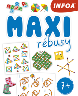 Pre deti a mládež - ostatné Maxi rébusy - Kolektív autorov