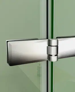 Sprchové dvere H K - Vaňová zástena S22 120x140cm - dvojdielna sklopná, číre sklo SE-S22-120