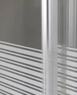 Sprchovacie kúty GELCO - ETERNO sprchové dvere posuvné 1000mm, sklo STRIP GE6910
