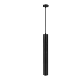 Svietidlá  Luster na lanku 1xGU10/35W/230V 50 cm čierna 