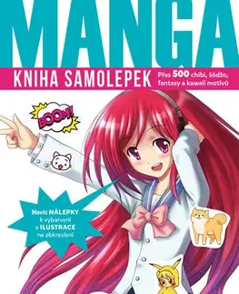 Pre dievčatá Kniha samolepek: Manga