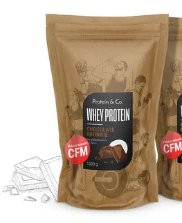 Proteíny Protein&Co. CFM WHEY PROTEIN 80 1 kg + 1 kg AKCIA Zvoľ príchuť: Coconut milk, PRÍCHUŤ: Coconut milk
