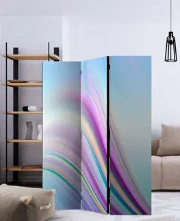 Paravány Paraván Rainbow abstract background Dekorhome 135x172 cm (3-dielny)