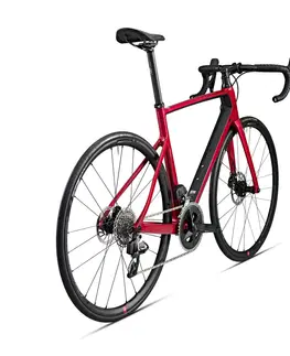 bicykle Cestný bicykel EDR CF SRAM Rival so snímačom výkonu AXS červený