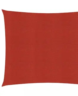 Stínící textilie Tieniaca plachta obdĺžniková HDPE 2,5 x 2 m Dekorhome Hnedá