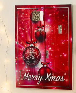 Drobné dekorácie a doplnky Adventný kalendár  Vianočné ozdoby