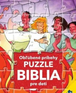 Náboženská literatúra pre deti Obľúbené príbehy - Puzzle - Biblia pre deti - Gustavo Mazali,Gao Hanyu
