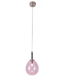 LED osvetlenie Závesná lampa BALON LED 1x6W Candellux Ružová