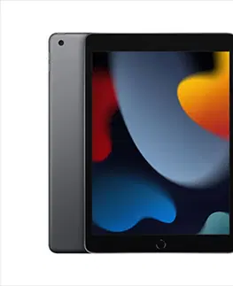 Tablety Apple iPad 10.2" (2021) Wi-Fi 64GB, space grey MK2K3FDA