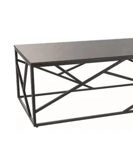 Konferenčné stolíky ESKADA A III dizajnový konferenčný stolík, šedá / čierna