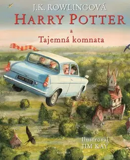 Fantasy, upíri Harry Potter a Tajemná komnata - ilustrované vydání, 2. vydání - Joanne K. Rowling,Jim Kay,Vladimír Medek