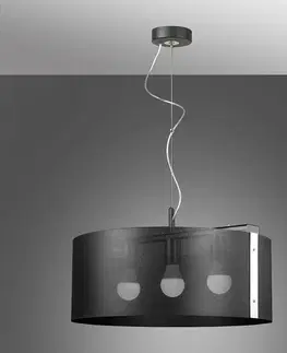 Moderné lampy do obývačky Luster Etro 5730 H02 Čierna LW3