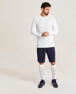 dresy Futbalový dres s dlhým rukávom VIRALTO CLUB biely