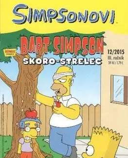 Komiksy Bart Simpson 12/2015: Skoro-střelec - Matt Groening
