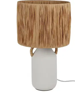 Stolové lampy Keramická stolná lampa Algarve, 12 x 29 cm