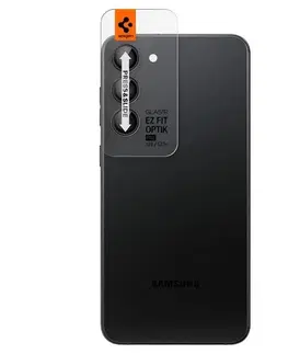 Ochranné fólie pre mobilné telefóny Tvrdené sklo Spigen EZ Fit Optik Pro pre Samsung Galaxy S23S23 Plus, 2 kusy AGL05962