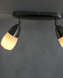 Moderné lampy do obývačky Luster R5018-2b Saténový chróm LS2