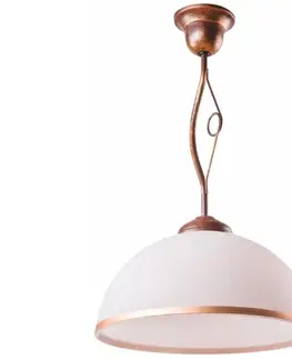 Svietidlá Brilagi Brilagi - LED Luster na tyči ANTICO 1xE27/60W/230V bronz patina 