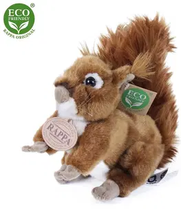 Plyšové hračky RAPPA - Veverička plyšová 17cm