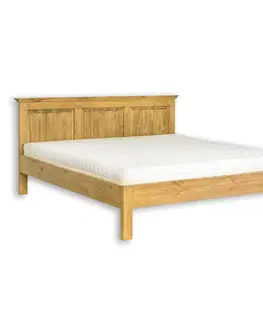Manželské postele Rustik posteľ 180 cm LK700, jasný vosk