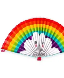 Detské hry Legami Legami Skladací papierový vejár Rainbow