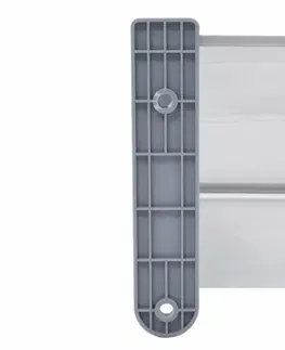 Vchodové prístrešky Strieška nad dvere 200 x 100 cm polykarbonát Dekorhome Sivá