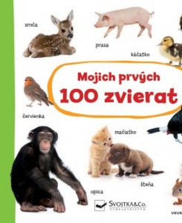 Leporelá, krabičky, puzzle knihy Mojich prvých 100 zvierat