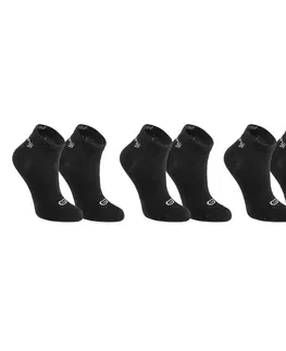 ponožky Detské nízke bežecké ponožky 3 páry čierne