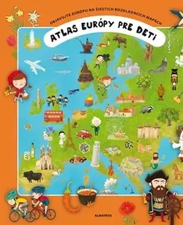 Geografia, svet Atlas Európy pre deti - Oldřich Růžička