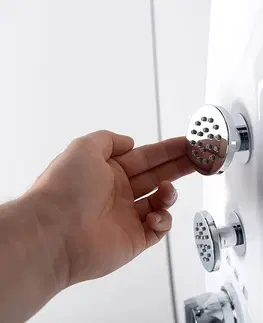 Kúpeľňa POLYSAN - MOLA sprchový panel s termostat. batériou 210x1300, nástenný 80365