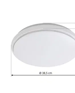 Stropné svietidlá Lindby Lindby Glamo strop. LED svetlo IP44 s hv. efektom