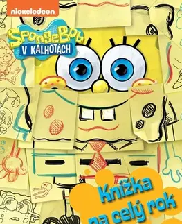Pre deti a mládež - ostatné SpongeBob - Knížka na celý rok - neuvedený,Lucie Jiránková
