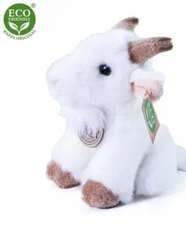 Plyšové hračky RAPPA - Plyšová koza sediaca 16 cm ECO-FRIENDLY