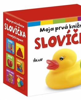 Leporelá, krabičky, puzzle knihy Moja prvá knižnica – Slovíčka, 2.vydanie - Kolektív autorov