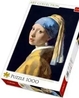 1000 dielikov Trefl Puzzle Dievča s perlovou náušnicou 1000 Art Collection Trefl
